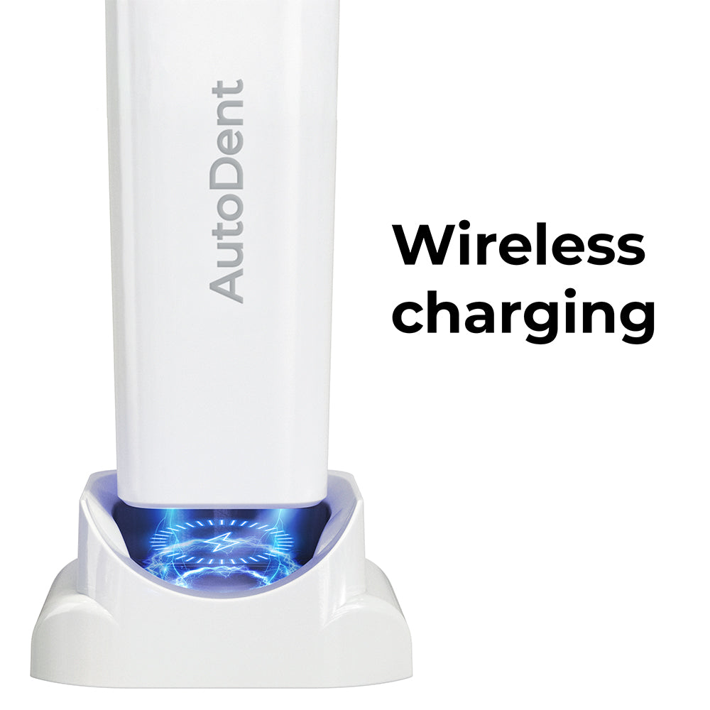 kids' u-shaped electric toothbrush with wireless charging