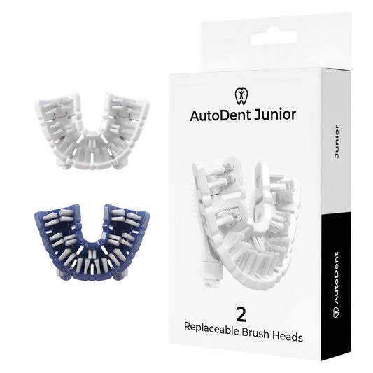2 Replacement Brush Heads - Junior